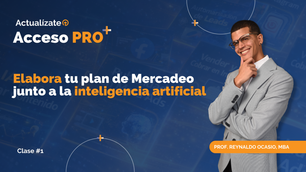 Elabora tu plan de mercadeo junto a la inteligencia artificial Elabora tu plan de mercadeo junto a la inteligencia artificial
