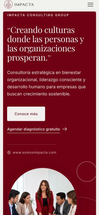 Impacta Consulting Group en celular